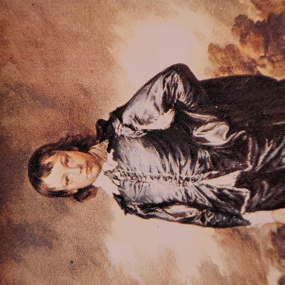 Vintage Art Glass Dish of Blue Boy by Pierre Auguste Renoir - Picture 5 of 12